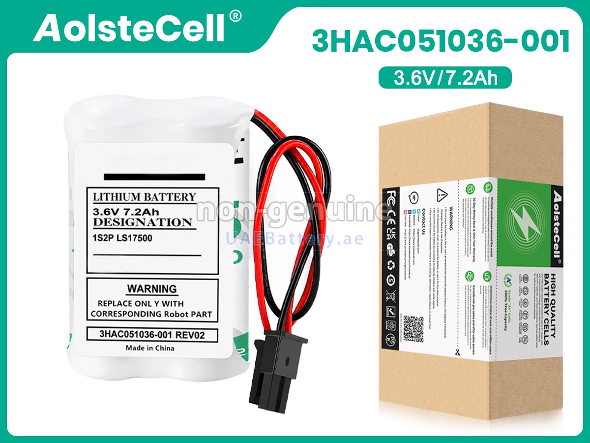 بطارية ABB 3HAC051036-001