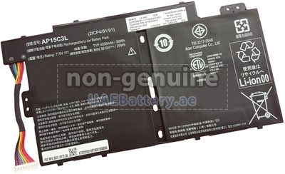 البطارية Acer AP15C3L(2ICP4/91/91)
