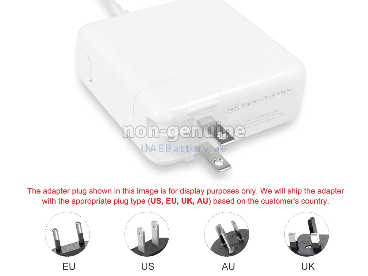 محول التيار المتردد Apple MAGSAFE 2 60W