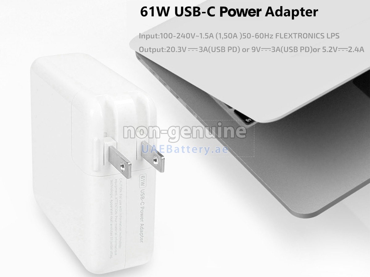 محول التيار المتردد Apple 61W 20.3V-3A 100-240V~1.5A 50/60HZ