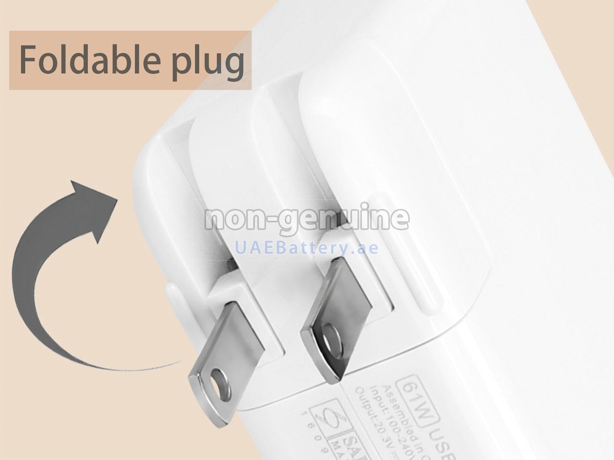 محول التيار المتردد Apple 61W 20.3V-3A 100-240V~1.5A 50/60HZ