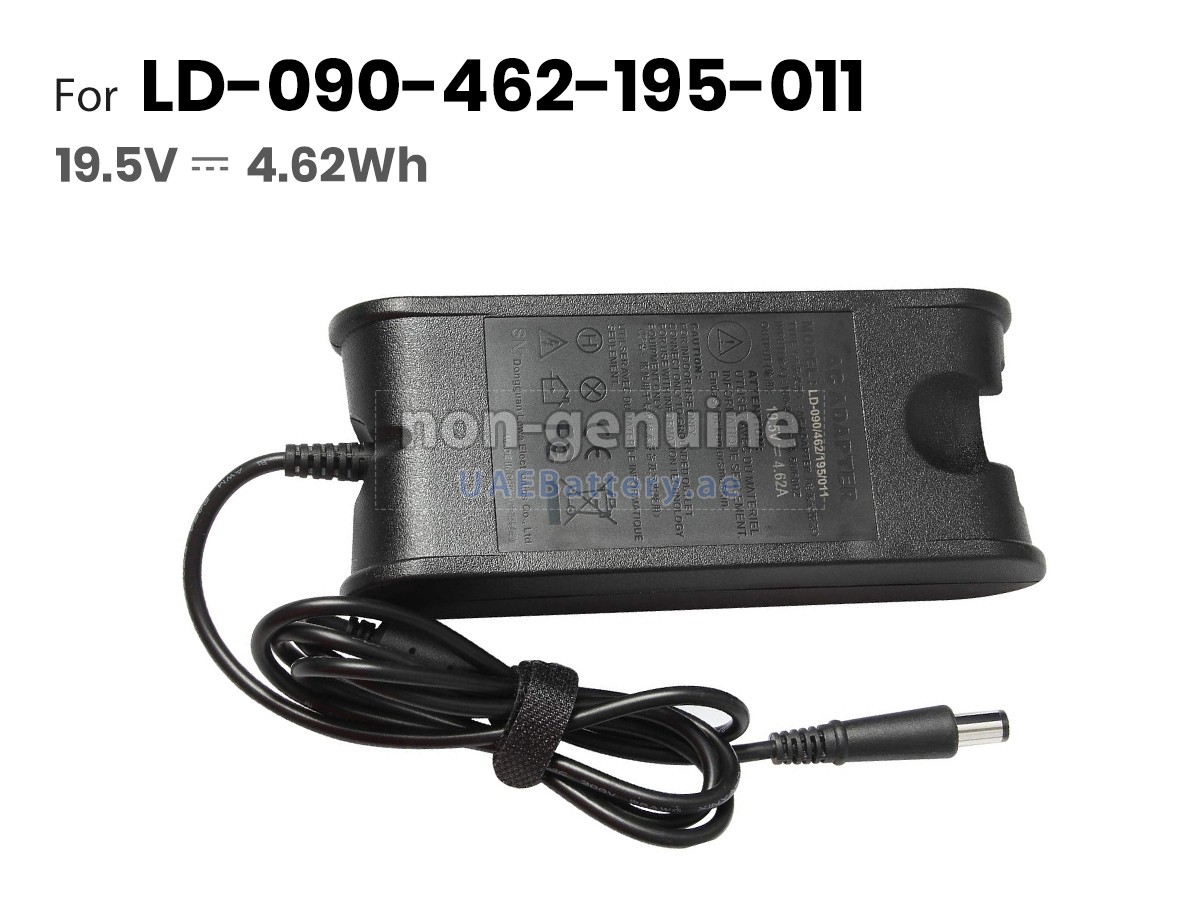 محول التيار المتردد Dell 90W 19.5V-4.62A 100-240V~2.0A 50/60HZ