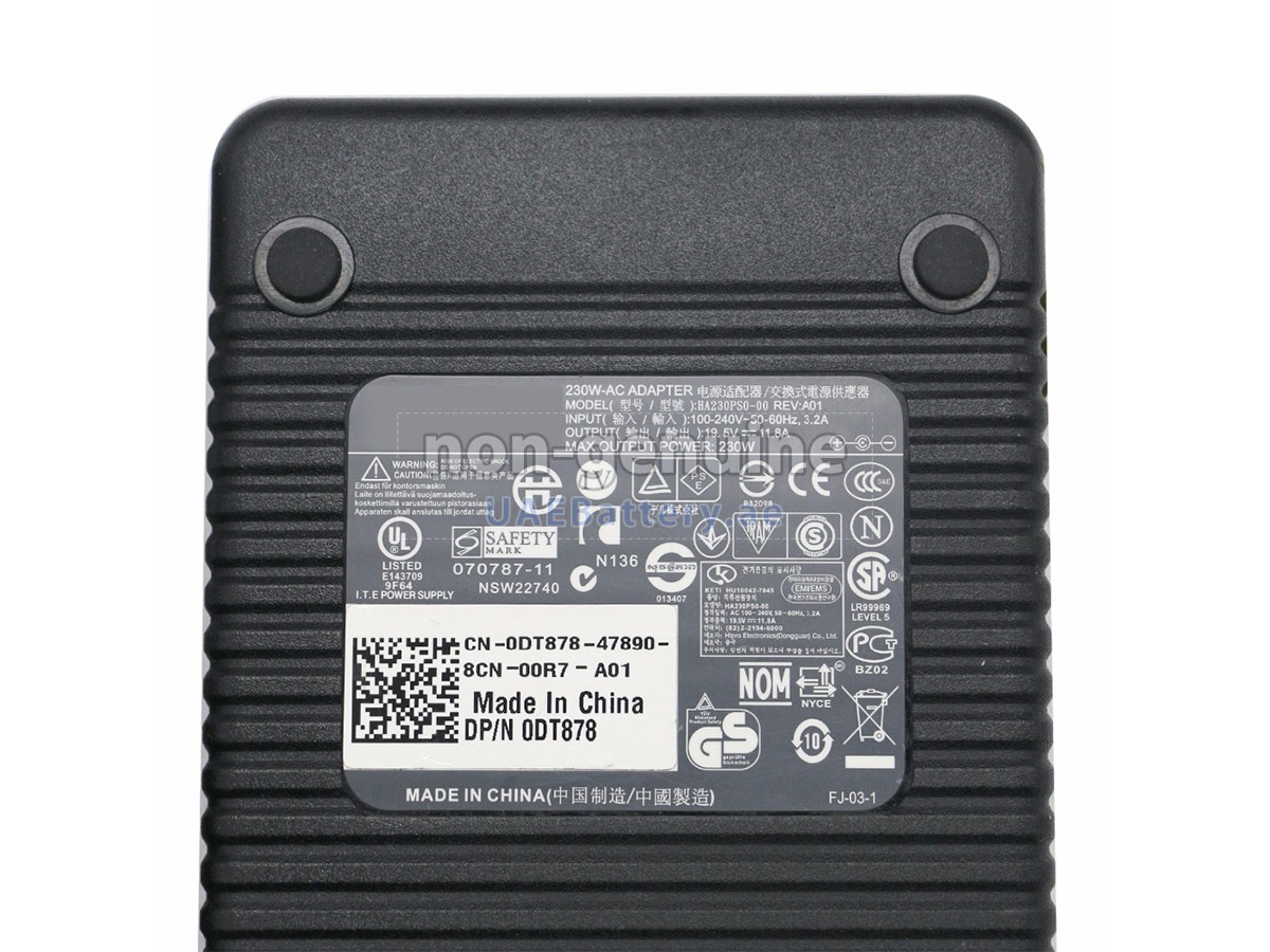 محول التيار المتردد Dell HA230PS0-00