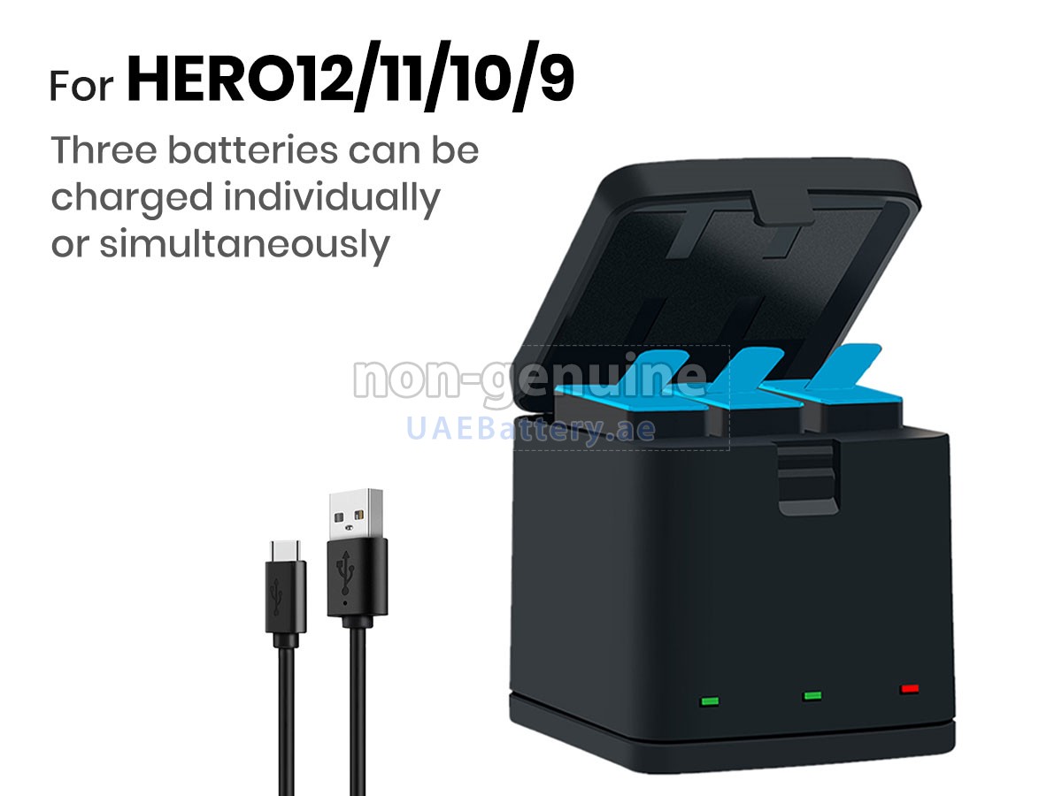 محول التيار المتردد GoPro 3 CHANNEL BATTERY CHARGER
