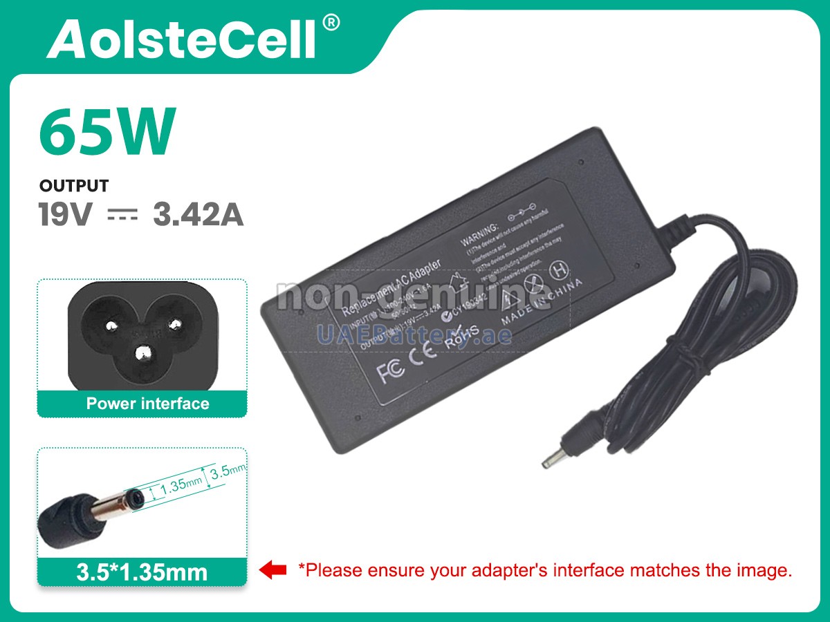 محول التيار المتردد Toshiba SATELLITE PRO R50-EC-11J C50-H-11D C50-E-11L