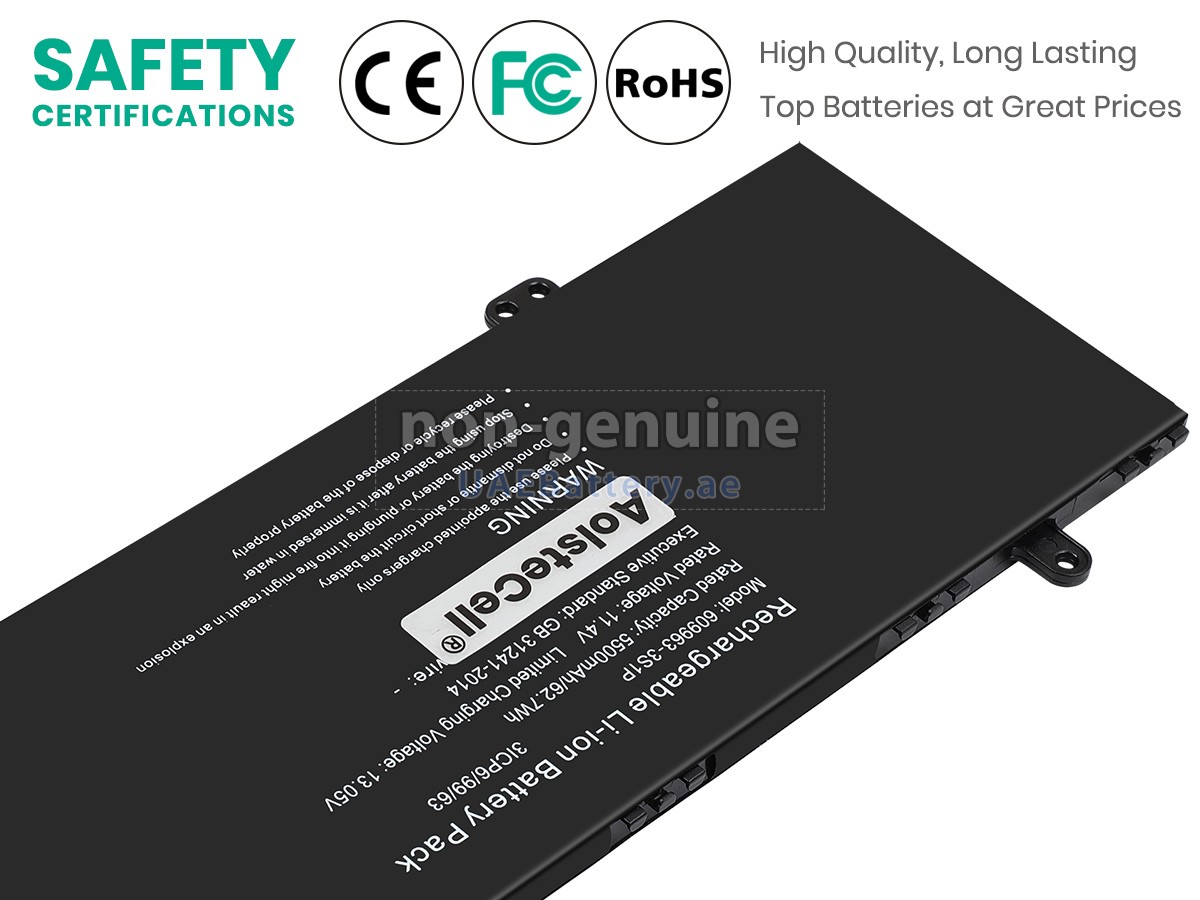 بطارية AolsteCell 609963-3S1P