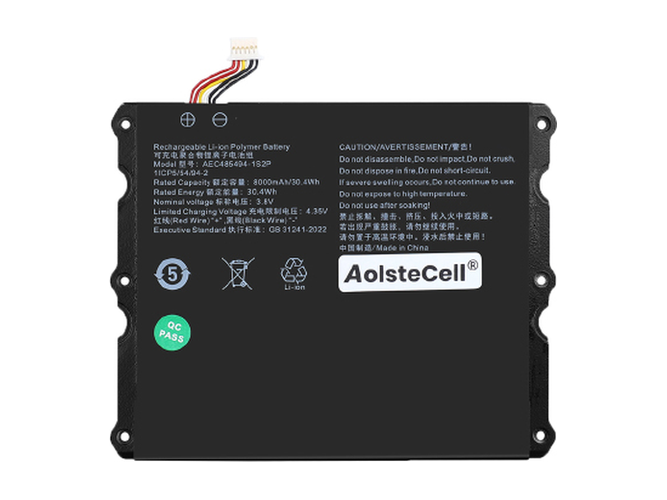 بطارية AolsteCell AEC485494-1S2P المستبدلة