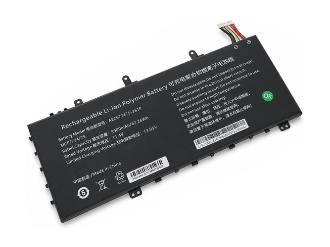 بطارية AolsteCell AEC677475-3S1P المستبدلة