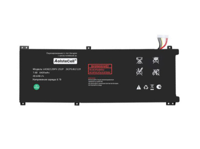 بطارية AolsteCell U4382120PV-2S1P المستبدلة