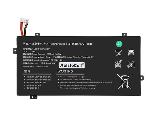 بطارية AolsteCell U6945180PV-2S1P المستبدلة
