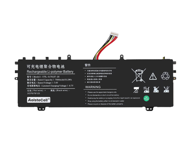 بطارية AolsteCell UTL-5176127-2S المستبدلة