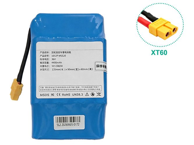 بطارية AolsteCell 10S2P MSE20 36V 4400mah  XT60 المستبدلة