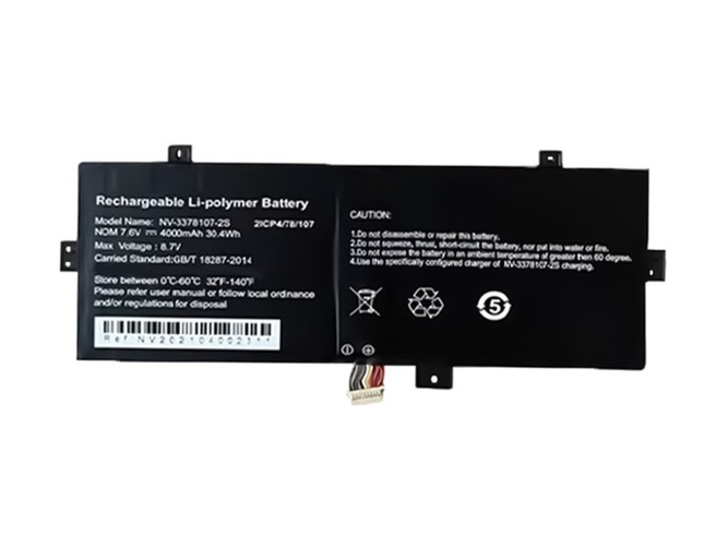 بطارية AXIOO NV-3378107-2S المستبدلة
