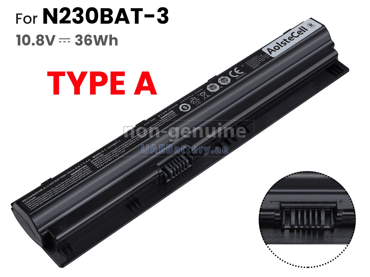 بطارية Clevo N230BAT-3
