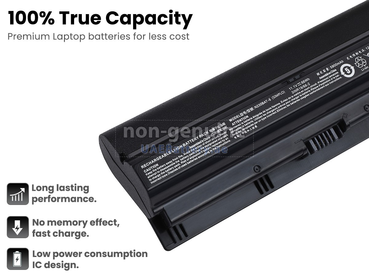 بطارية Clevo N230BAT-3