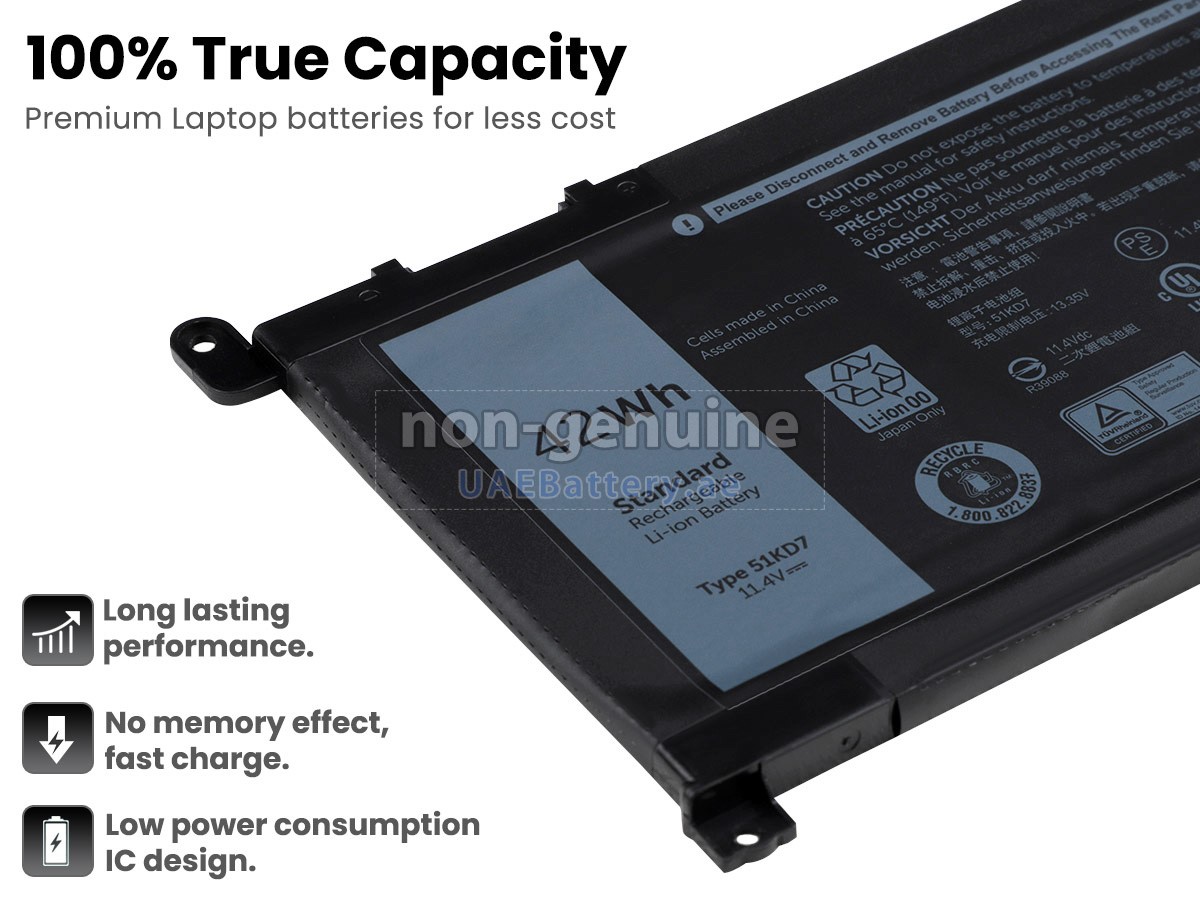 بطارية Dell Chromebook 3100 2-IN-1