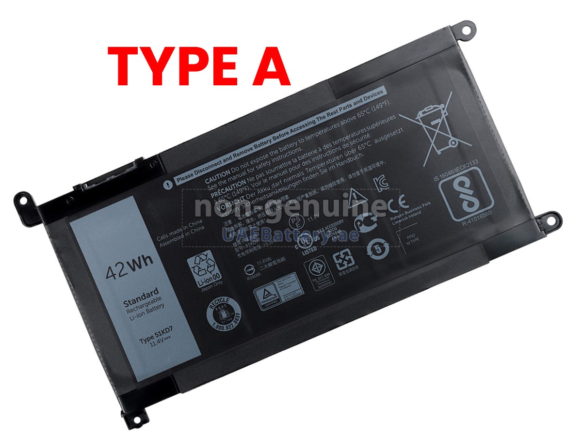 بطارية Dell Chromebook 3100 2-IN-1