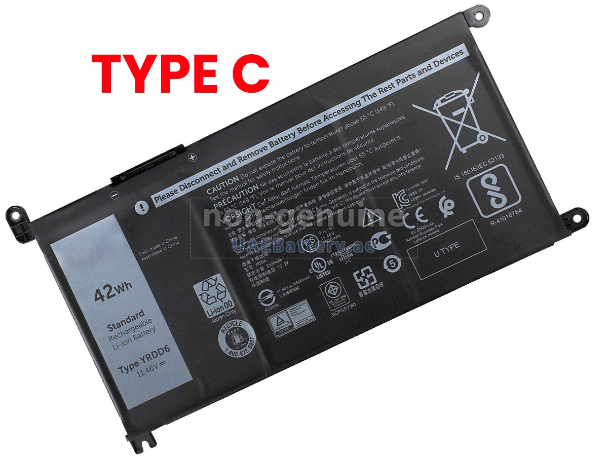 بطارية Dell Inspiron 13 7000 2-IN-1