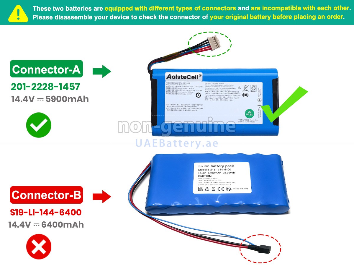 بطارية Ecovacs S19-LI-144-6400