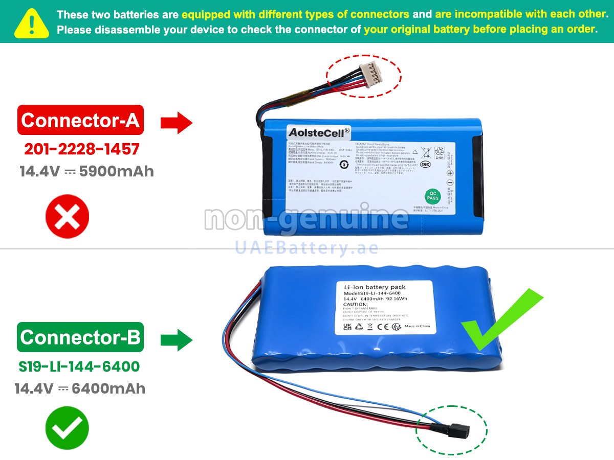 بطارية Ecovacs S19-LI-144-6400