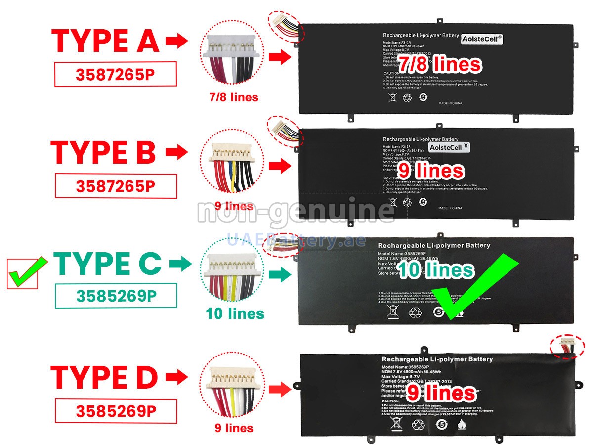 بطارية Jumper 3282122-2S