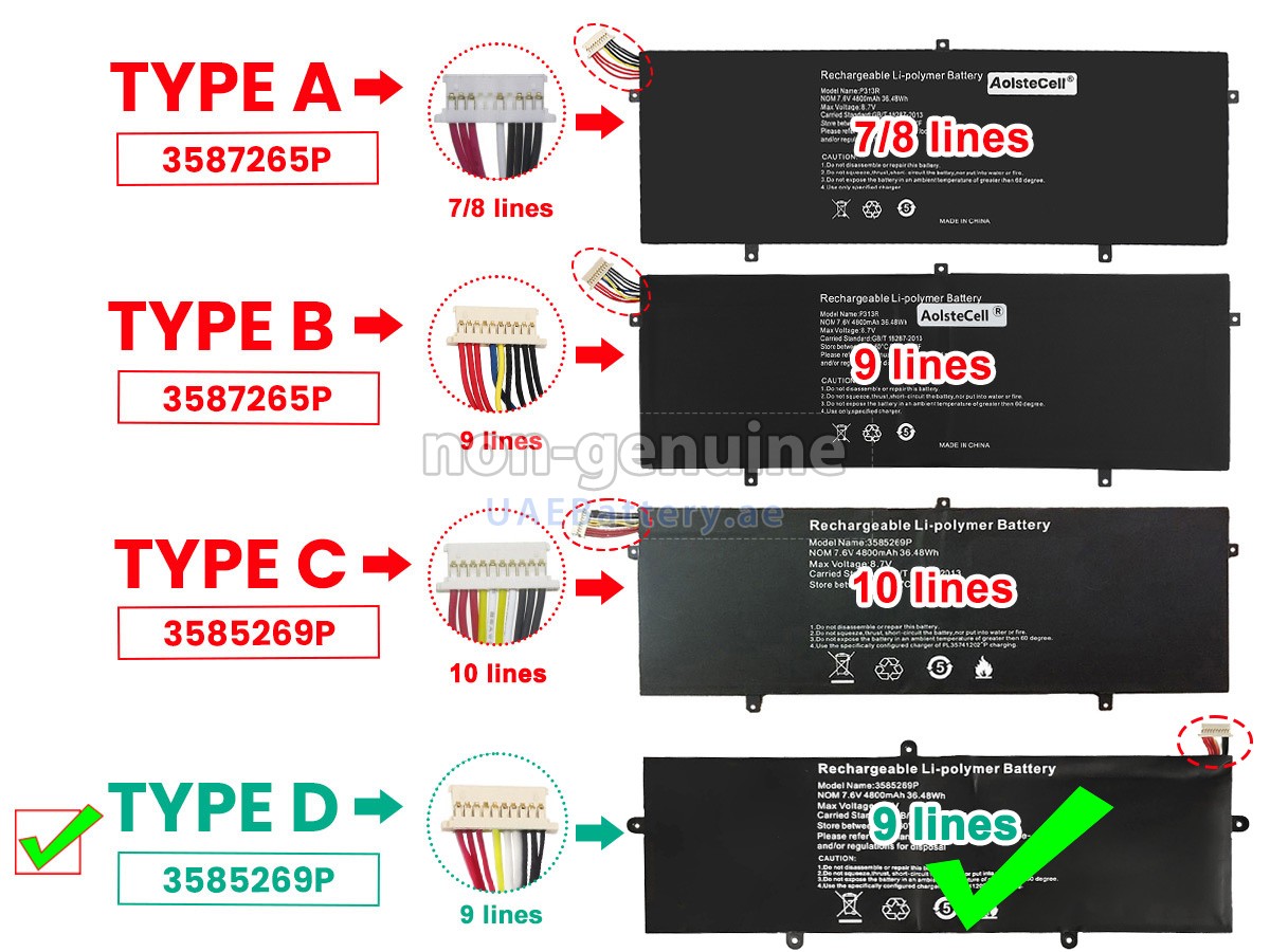 بطارية Jumper 3282122-2S