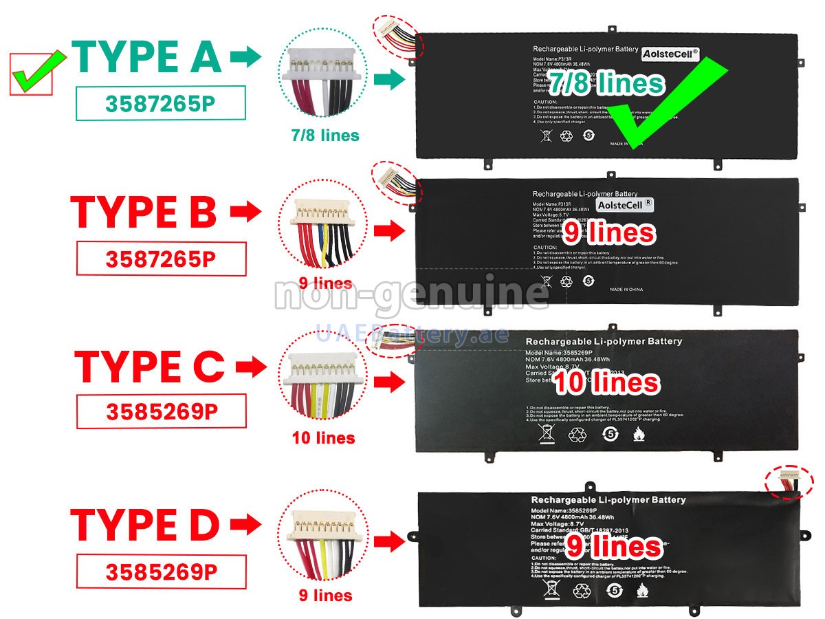 بطارية Jumper 3282122-2S