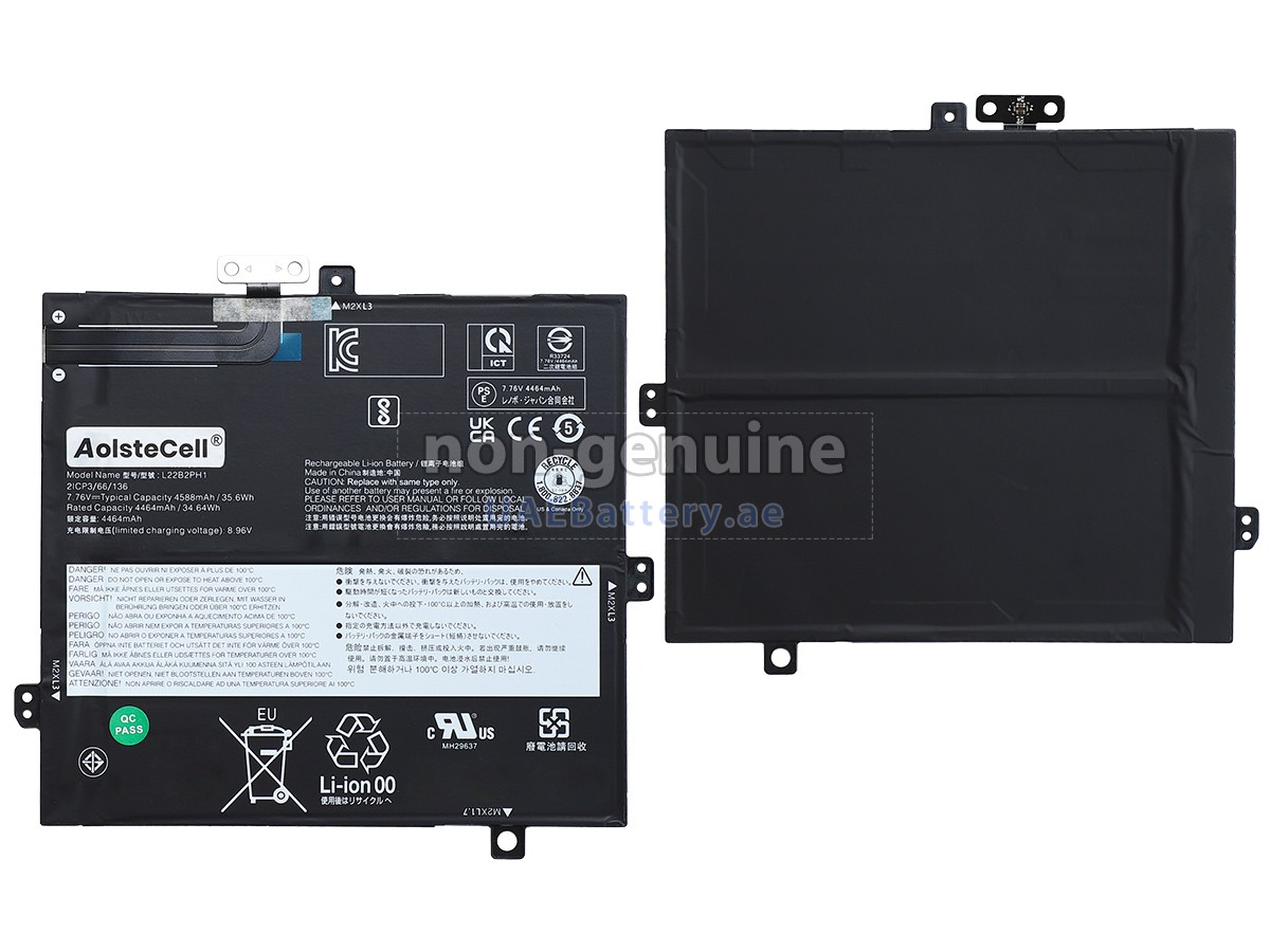 بطارية Lenovo IdeaPad DUET 3 11IAN8-82XK0024AX