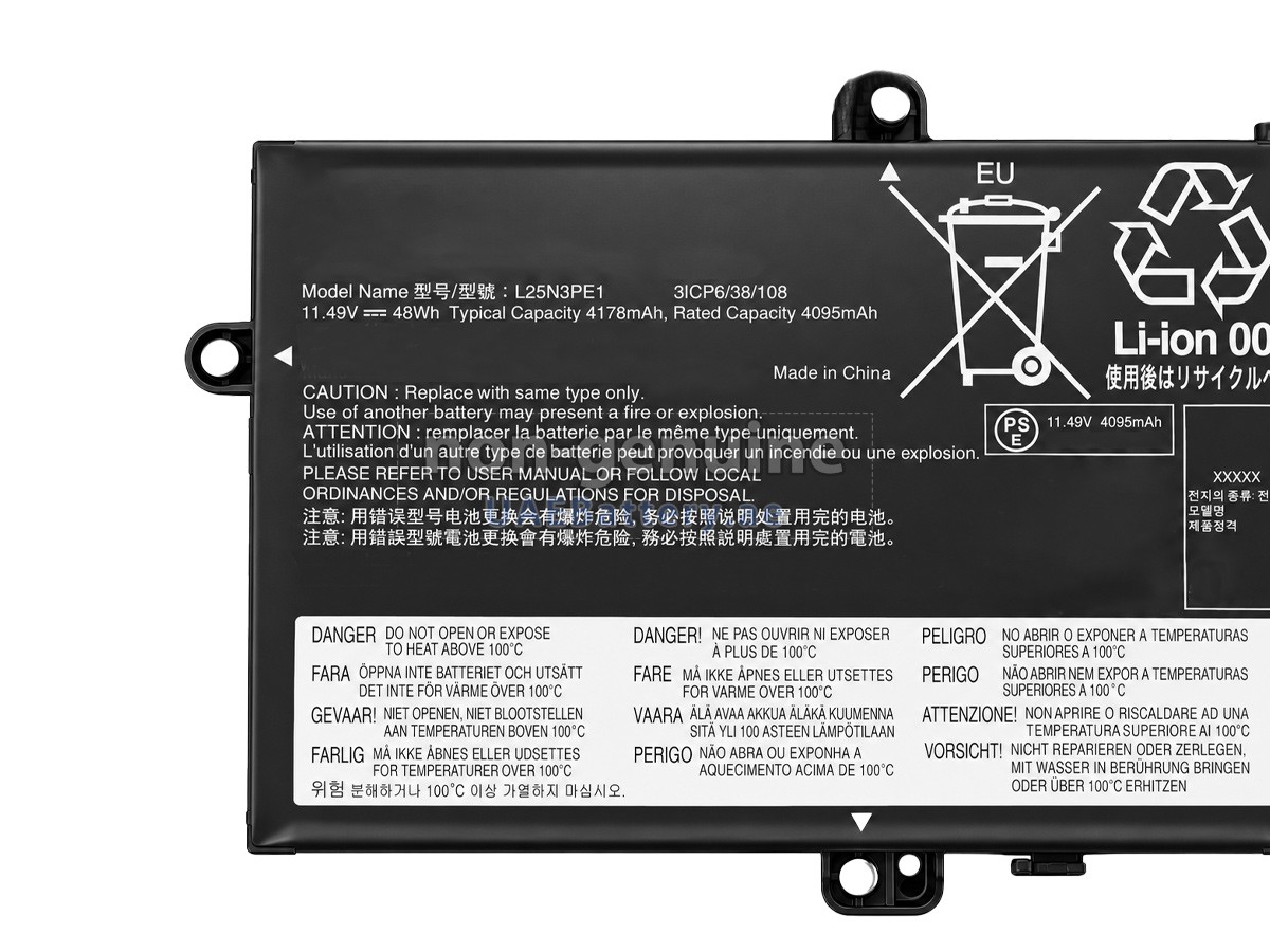 بطارية Lenovo L25X3PE1