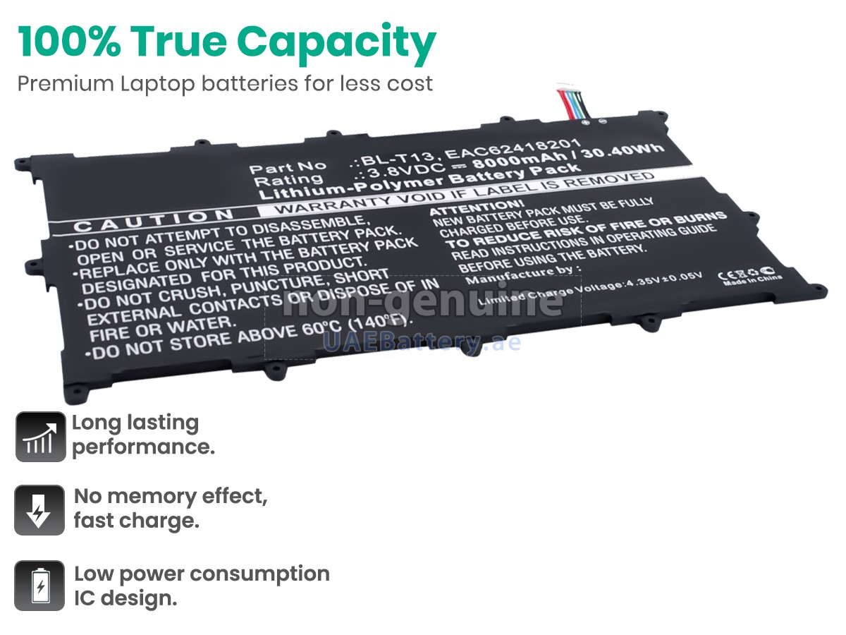 بطارية LG G PAD Tablet 10.1