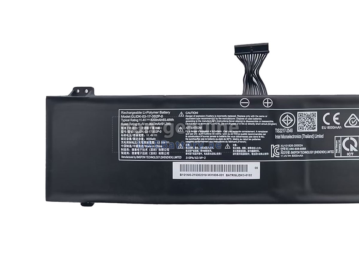 بطارية Mechrevo GLIDK-03-17-3S2P-0