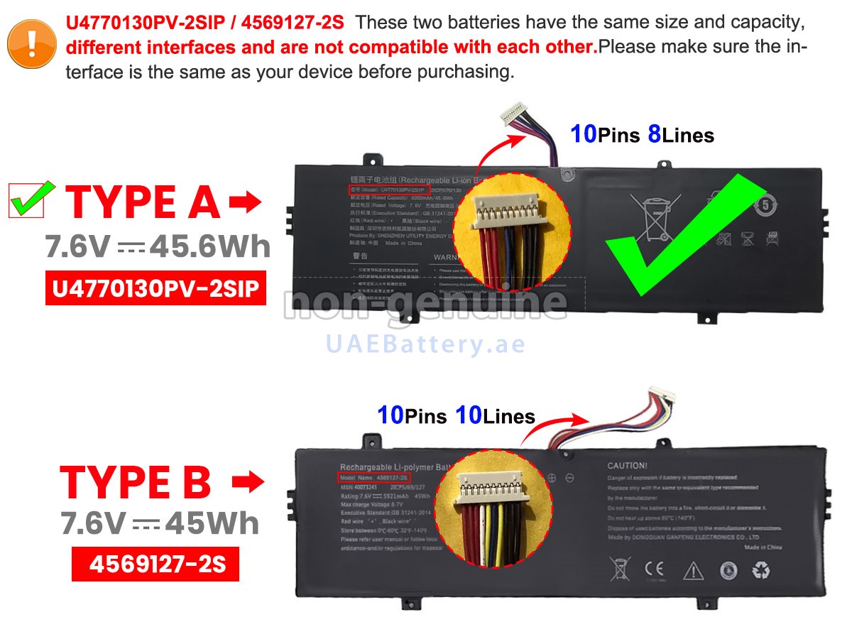 بطارية Medion 4569127-2S