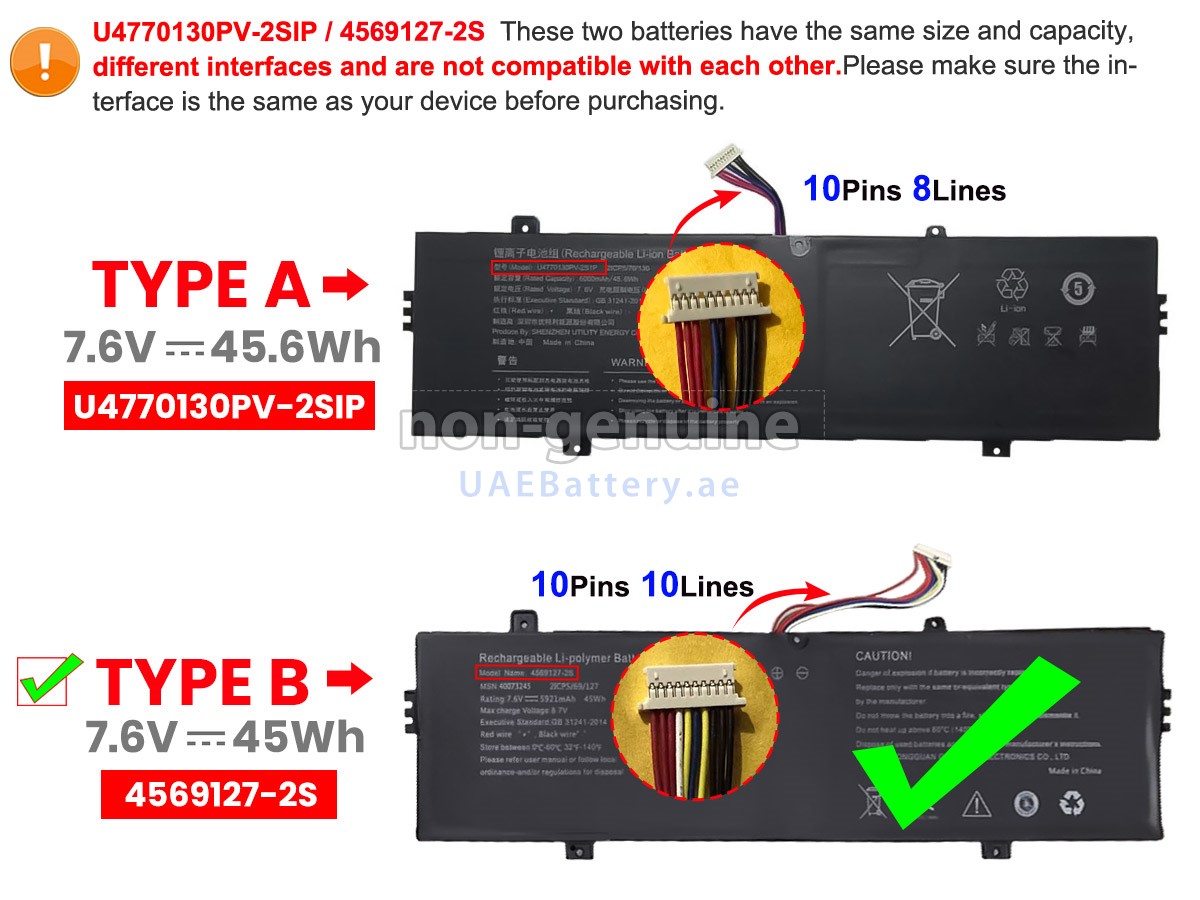 بطارية Medion 4569127-2S