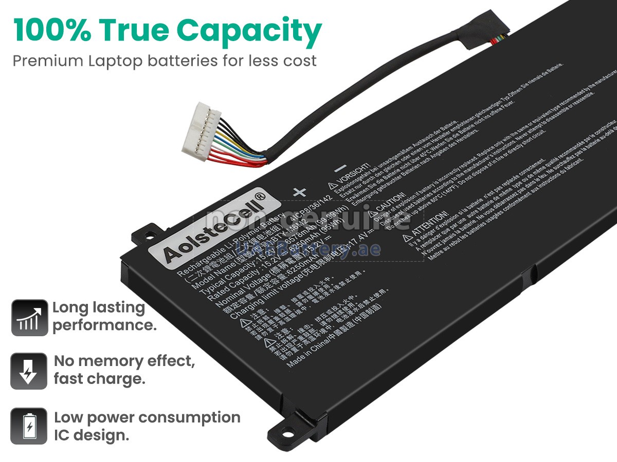 بطارية MSI BTY-M6M2