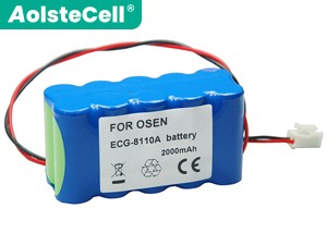 بطارية OSEN ECG-8110 BAT المستبدلة