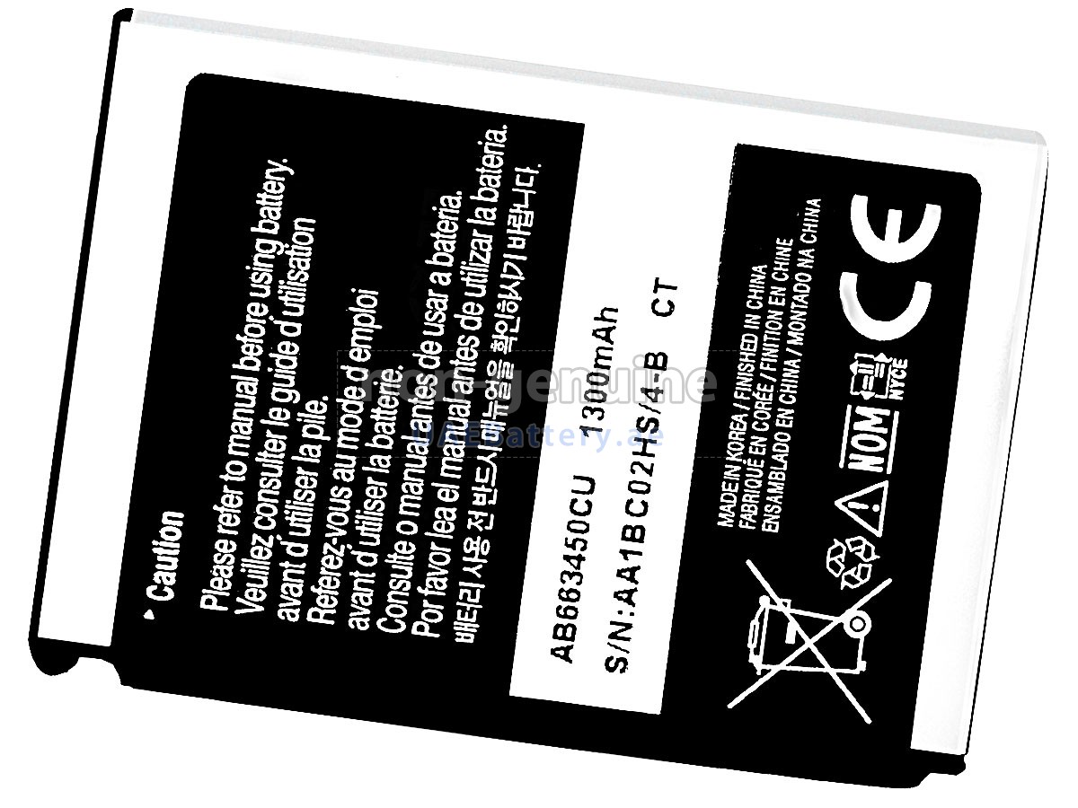 بطارية Samsung AB663450CU