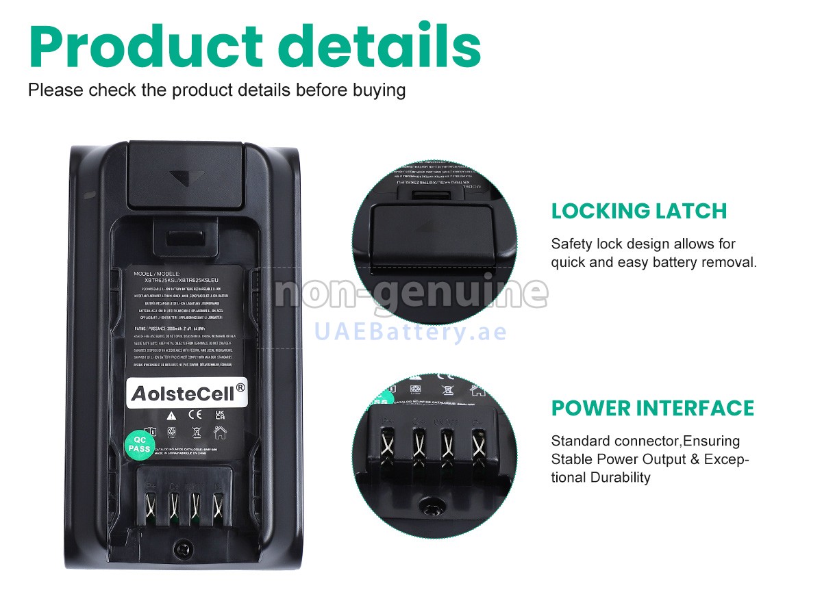 بطارية Shark XBTR625KSL