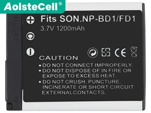 بطارية Sony DSC-T900 المستبدلة