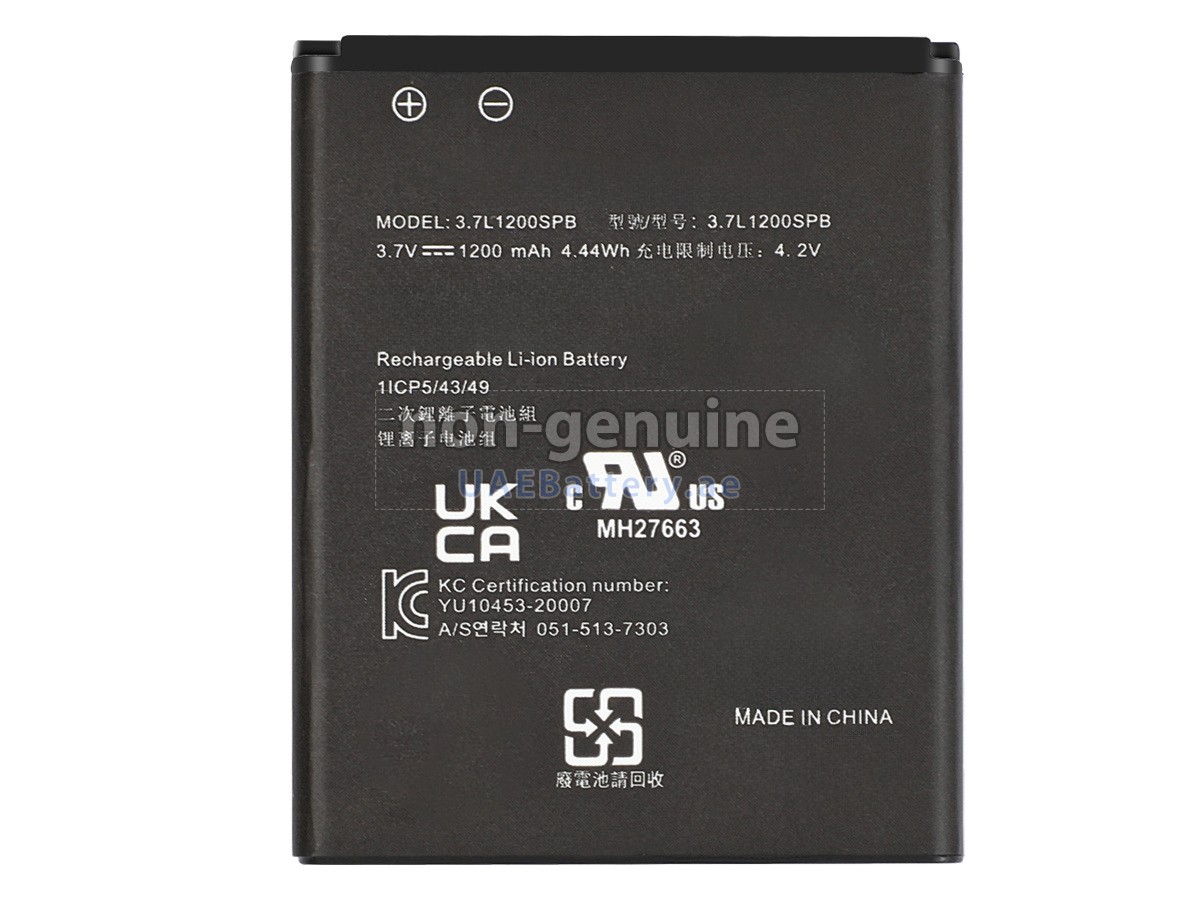 بطارية Texas Instruments 3.7L1200SP