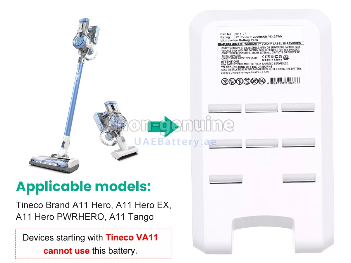 بطارية Tineco A11 MASTER