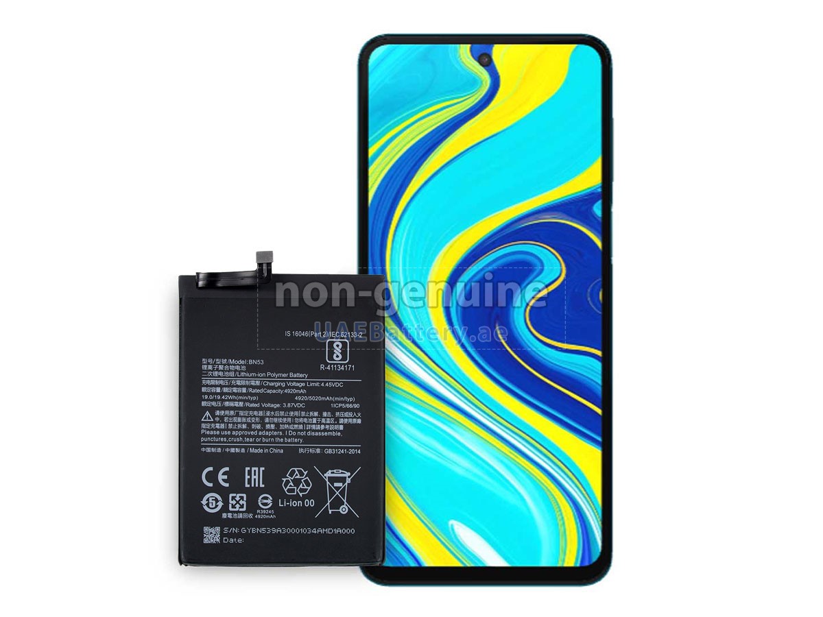 بطارية XiaoMi REDMI NOTE 9 PRO MAX