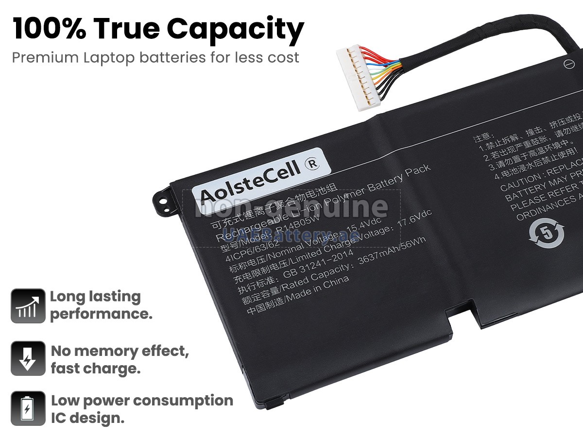 بطارية XiaoMi R14B05W(4ICP6/63/62)